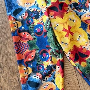 RARE BlackMilk x Sesame Street Psychedelic Leggings - Museum Piece XS